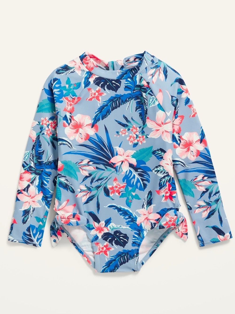 Old navy zip back rashguard swimsuit